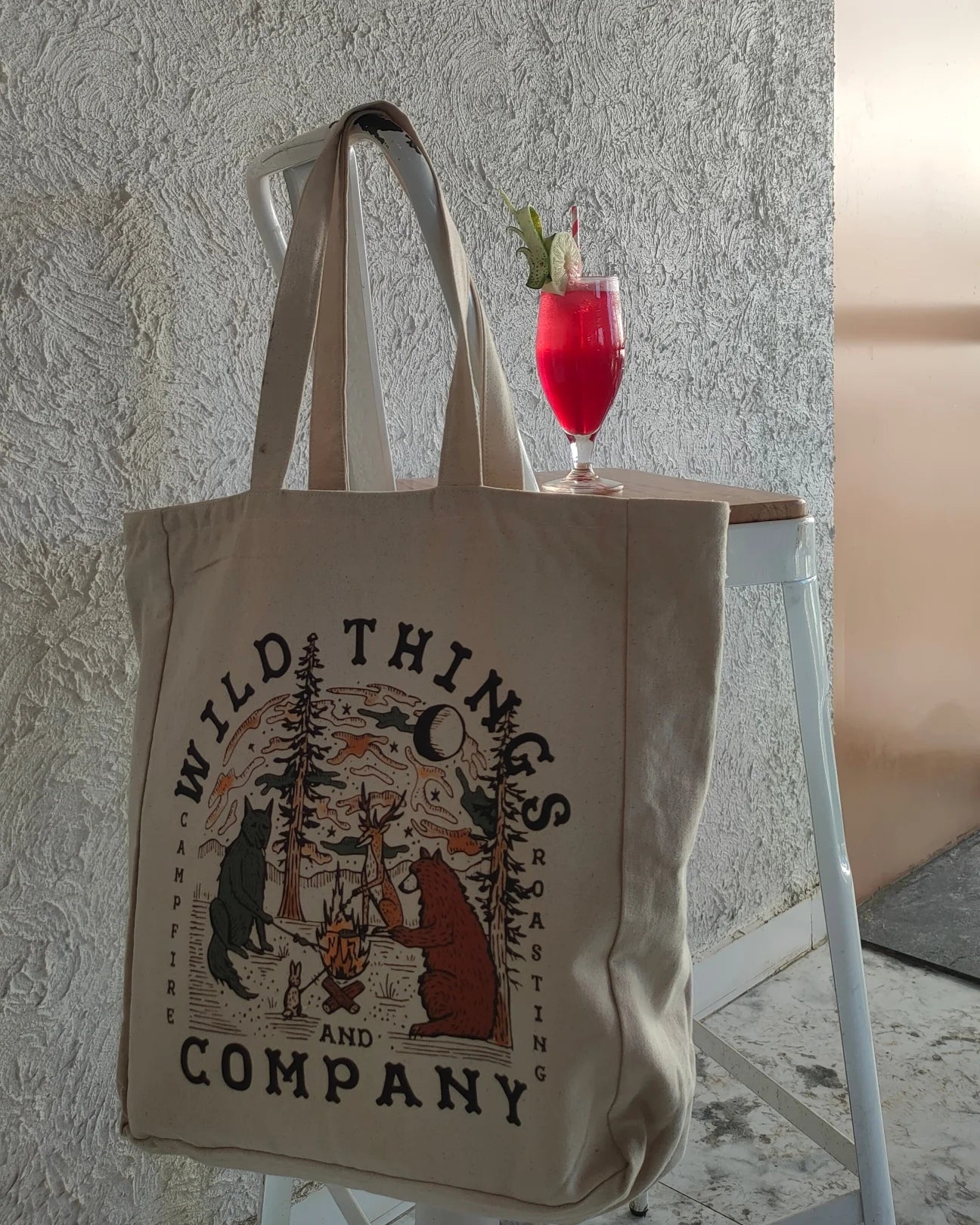 Wild Things Canvas Tote
