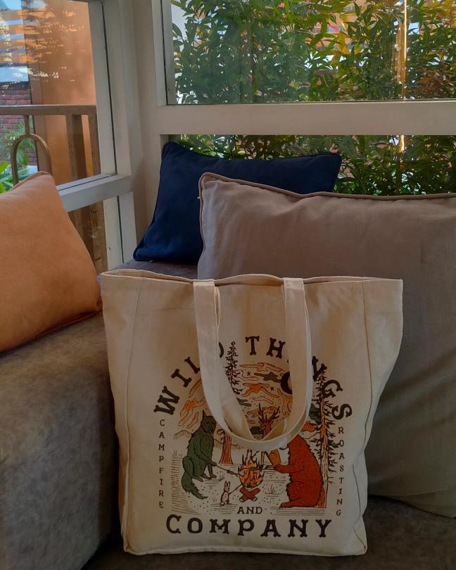 Wild Things Canvas Tote