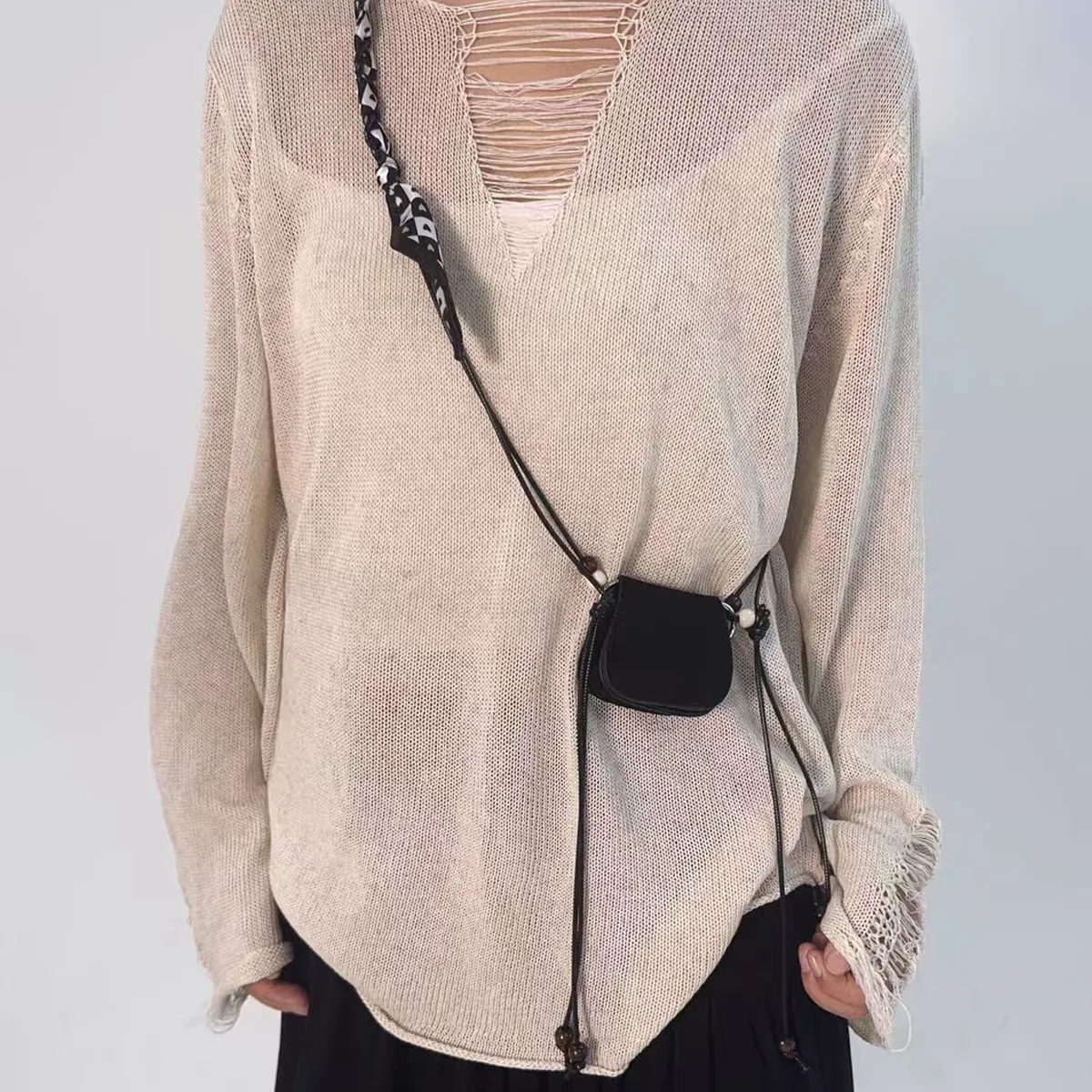 Mini vintage crossbody bag