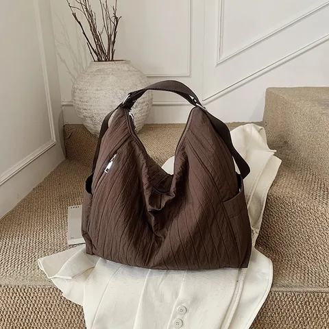 Brown shoulder bag