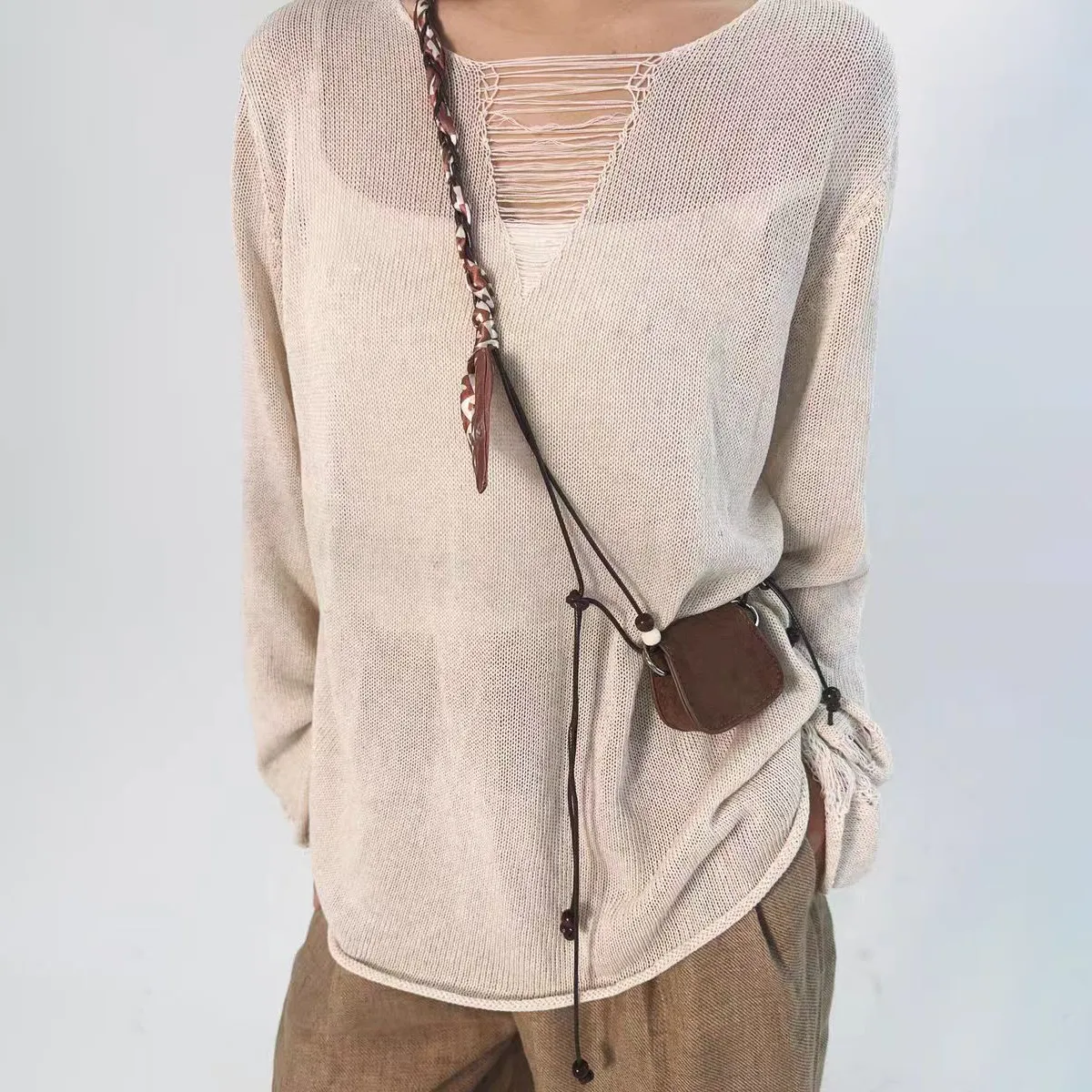 Mini vintage crossbody bag