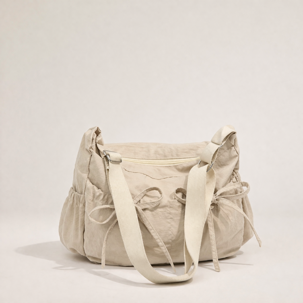 Soft Bow Lightweight Everyday Crossbody Shoulder Bag