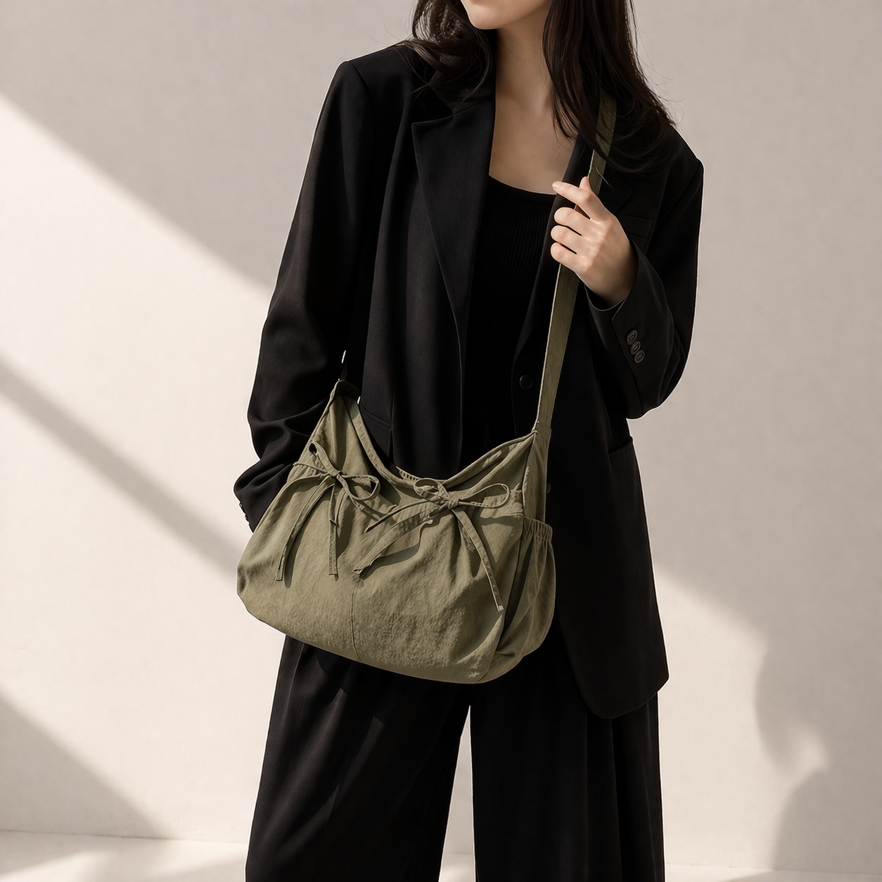 Olive Everyday Shoulder Bag