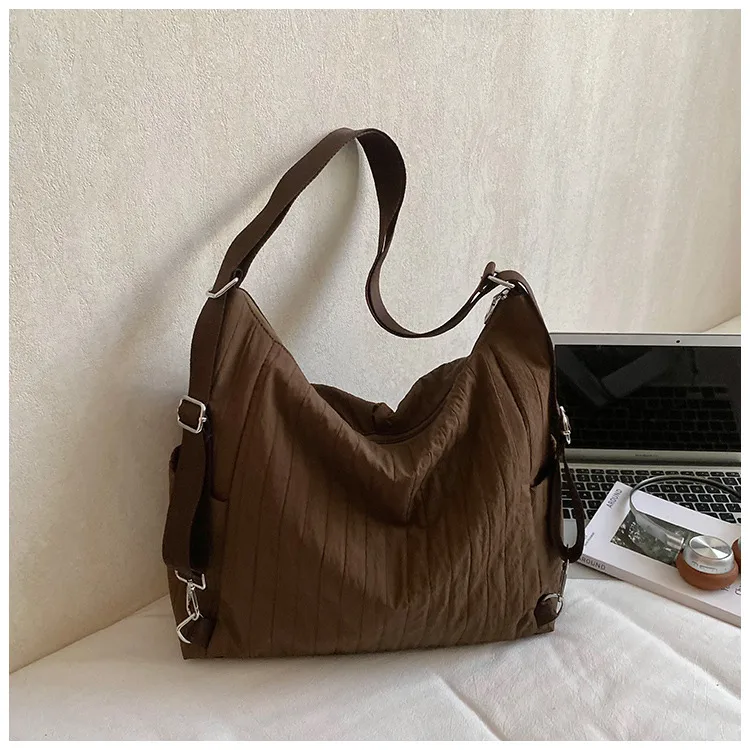 Brown shoulder bag