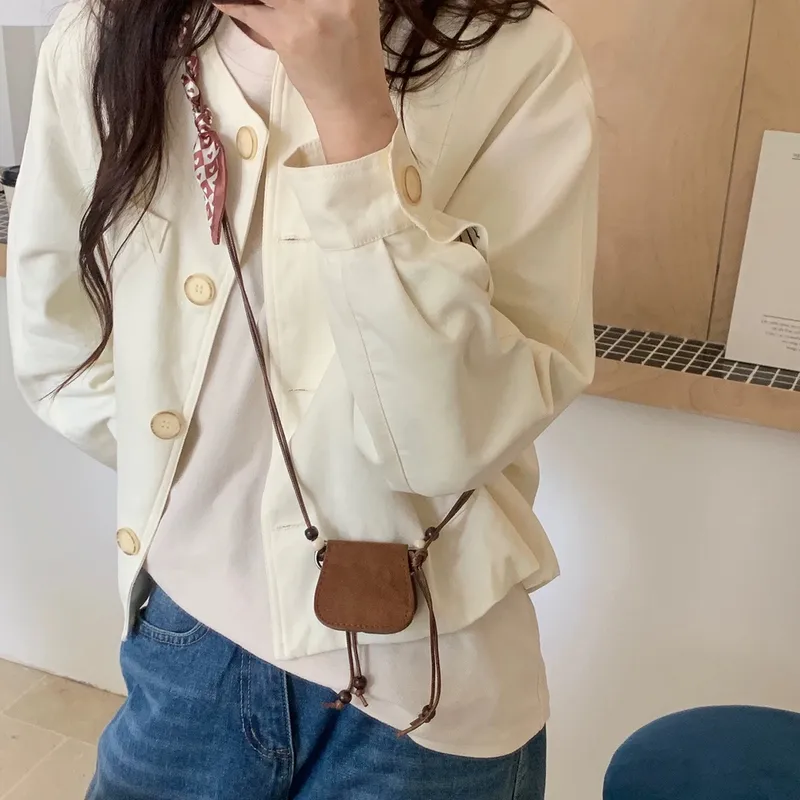 Mini vintage crossbody bag